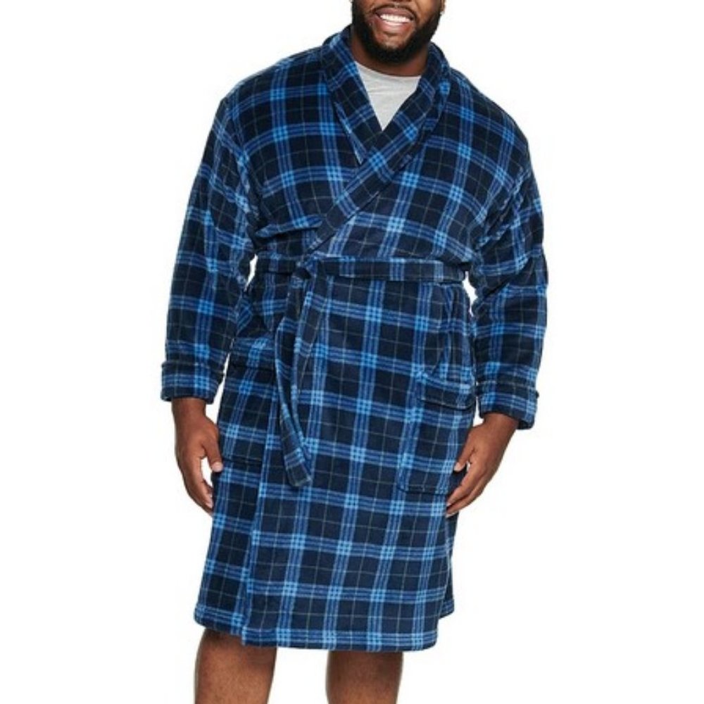 Sonoma Men's Plush Robe 1X/2X